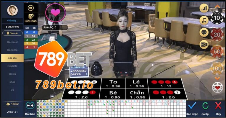 Xóc đĩa online tại 7789bet
