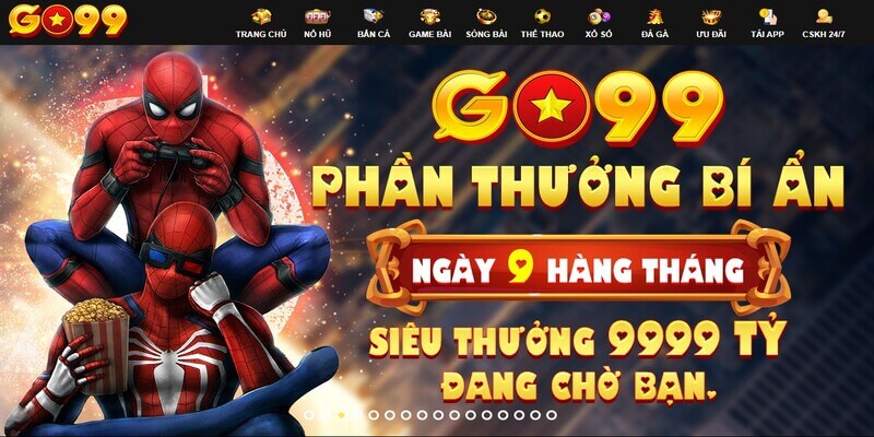 Go99 - Sảnh game cá cược hấp dẫn đầy ưu đãi