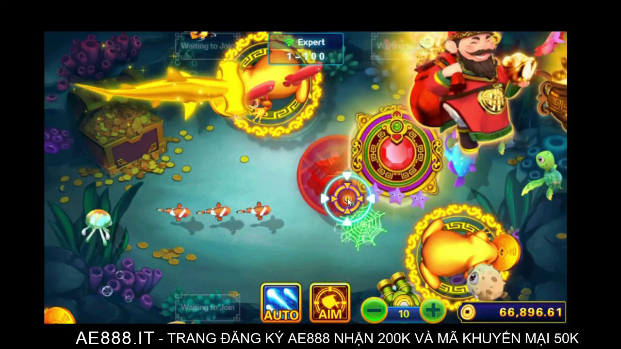 Game bắn cá AE888 đồ họa đẹp, chân thực