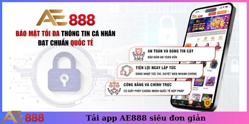 Tải app AE888 siêu đơn giản