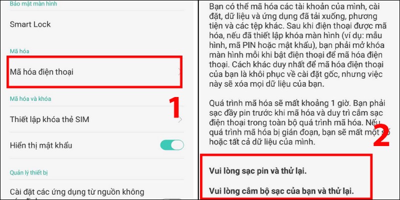 Khắc phục lỗi tải game B52 trên Android - Cài đặt bảo mật