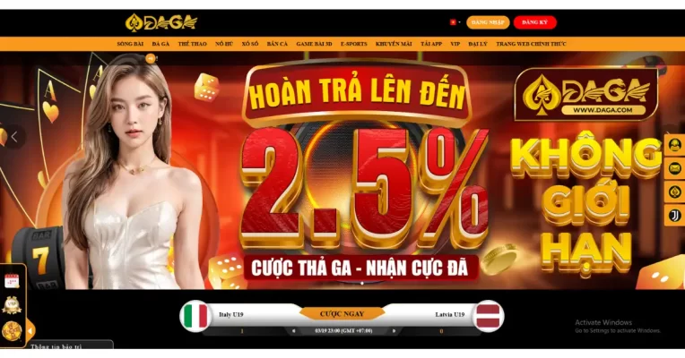 DAGA - TRANG GAME ONLINE SỐ 1 VIỆT NAM VỚI ƯU ĐÃI KHỦNG