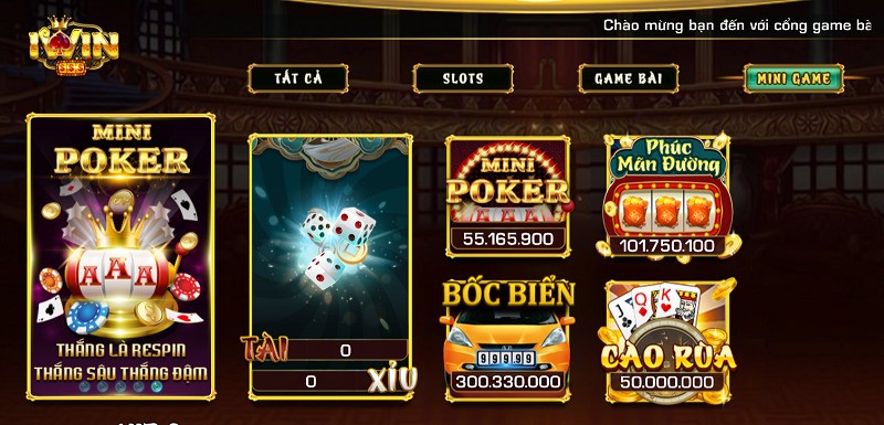 mini game iwin club