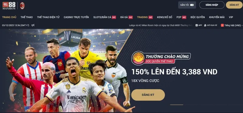 trang chủ M88