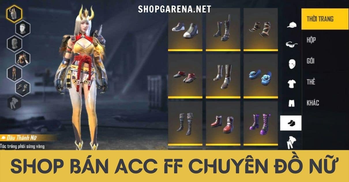 Shop Ban Acc FF Chuyen Do Nu