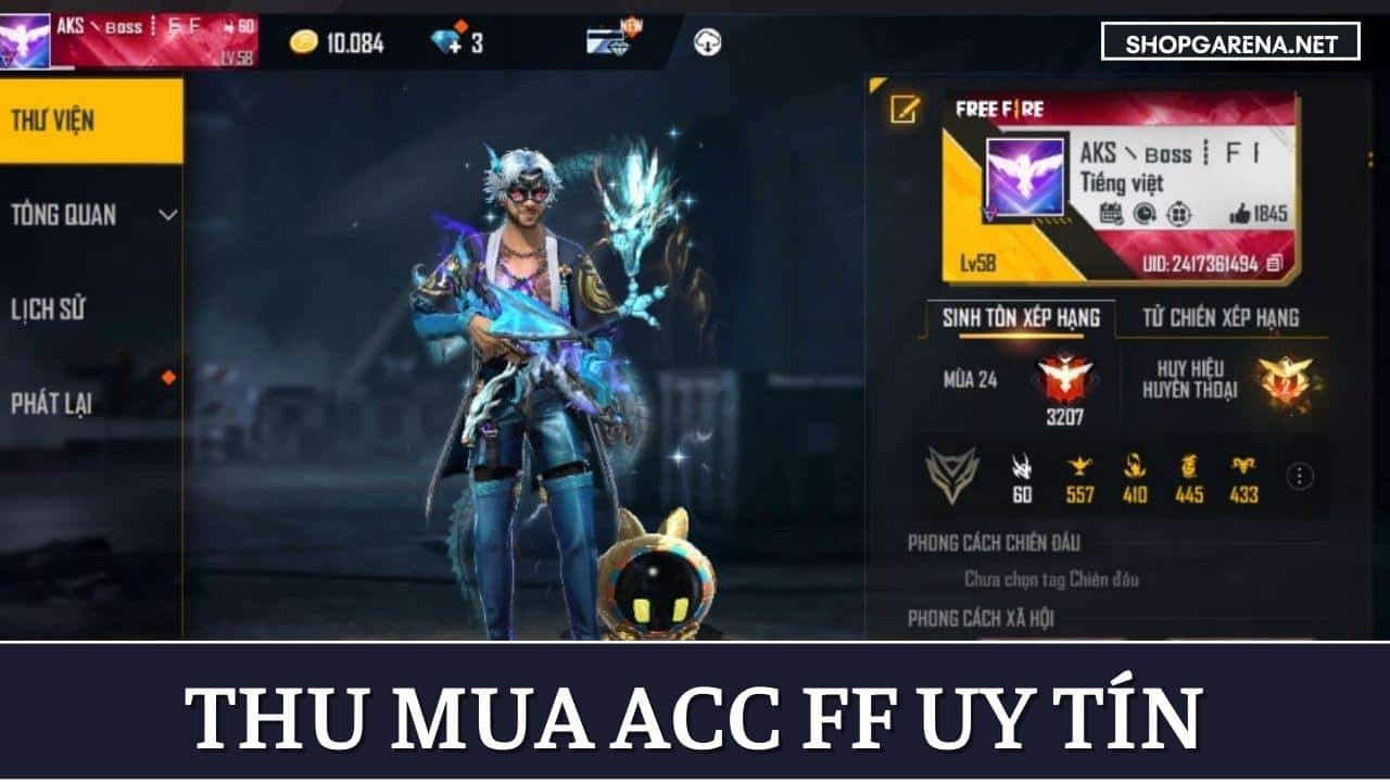 Thu Mua ACC FF Uy Tin