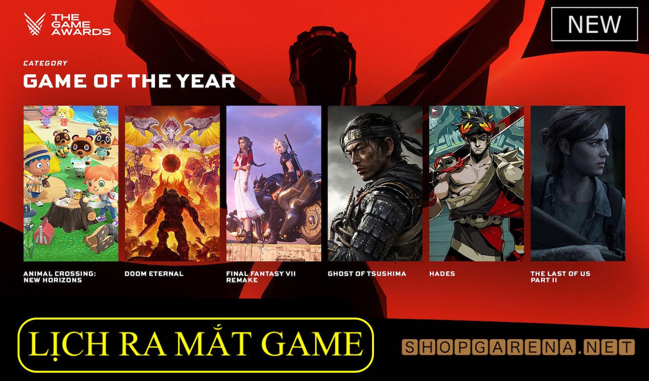 LỊCH RA MẮT GAME - GAME SẮP RA MẮT