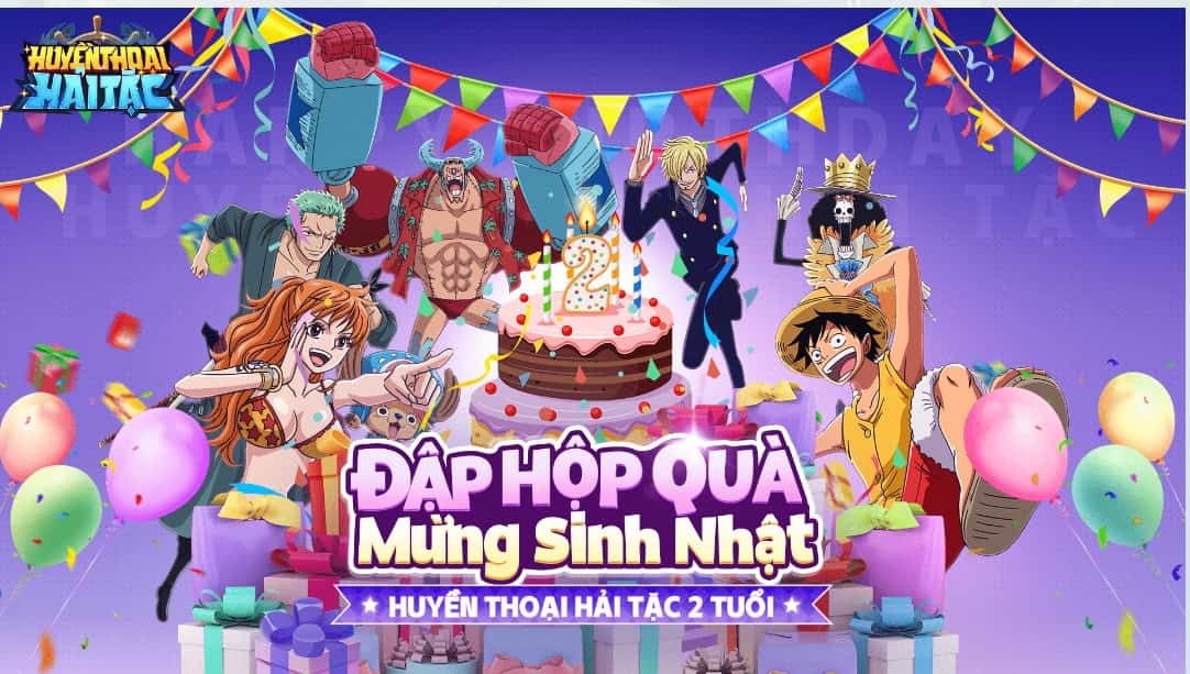 Sự kiện Đập hộp quà mừng sinh nhật