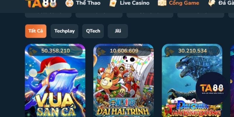 Kho game nhà cái đồ sộ và chất lượng 