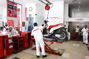 Trung tâm bảo dưỡng xe máy honda uy tín nhất Hà Tĩnh
