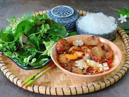 Quán bún chả nổi tiếng khắp Hải Phòng
