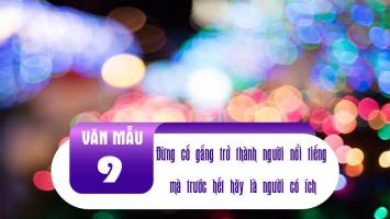 Bài văn nghị luận 