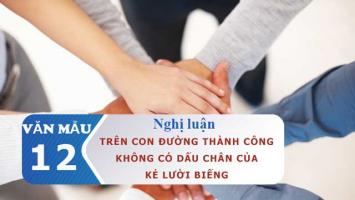 Bài văn nghị luận về câu nói 