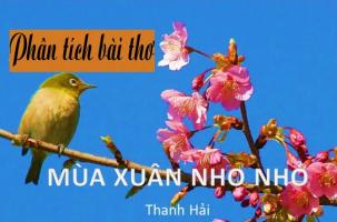 Bài văn phân tích bài thơ 