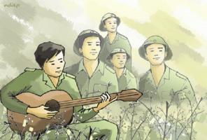 Bài văn phân tích hình tượng người lính trong bài thơ 