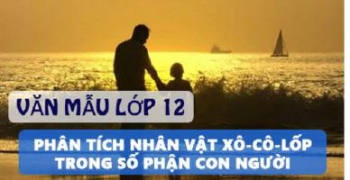Bài văn phân tích nhân vật Xô-cô-lốp trong 