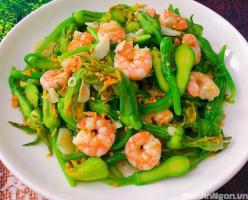 Món ngon chế biến từ rau xanh