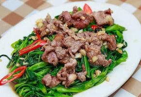 Cách chế biến thịt trâu xào ngon nhất