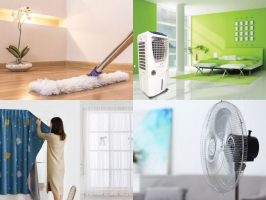 Cách làm mát phòng trọ vào mùa hè tốt nhất