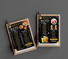 Địa chỉ in menu cafe, menu nhà hàng giá tốt nhất Hà Nội