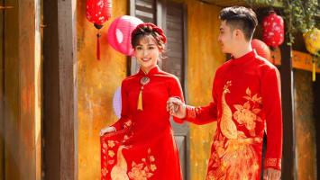 Địa chỉ thuê áo dài cưới hỏi đẹp nhất Vũng Tàu