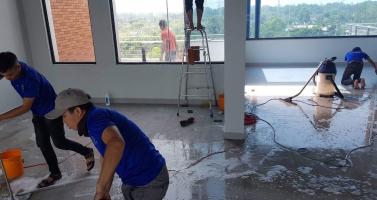 Dịch vụ vệ sinh sau xây dựng uy tín nhất tỉnh Bình Dương