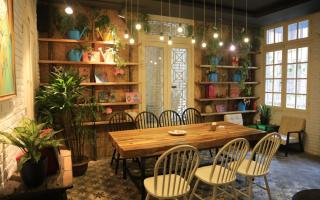 Quán cafe hoa lãng mạn nhất Hà Nội