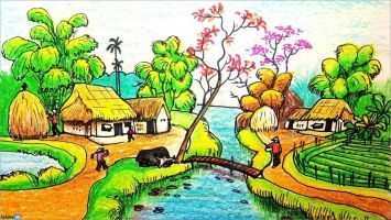 đoạn văn nêu tình cảm cảm xúc của em về cảnh vật trong tranh (lớp 3) hay nhất