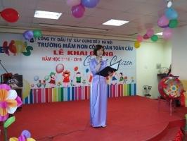 Lời dẫn chương trình khai giảng trường mầm non hay và ý nghĩa nhất