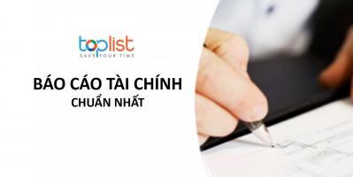 Mẫu báo cáo tài chính chuẩn nhất hiện nay