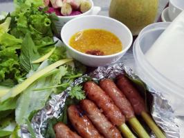 Quán bún thịt nướng/nem lụi ngon nhất Thừa Thiên Huế
