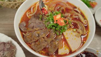 Quán bún bò Huế ngon nhất tỉnh Thanh Hóa