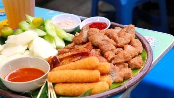 Quán nem chua rán ngon tại Quận Hai Bà Trưng, Hà Nội