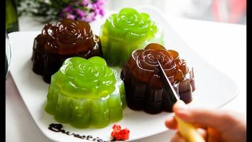 Cách làm bánh Trung thu thạch rau câu ngon và bắt mắt nhất