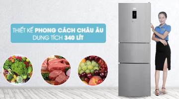 Tủ lạnh ba cánh được ưa chuộng nhất hiện nay
