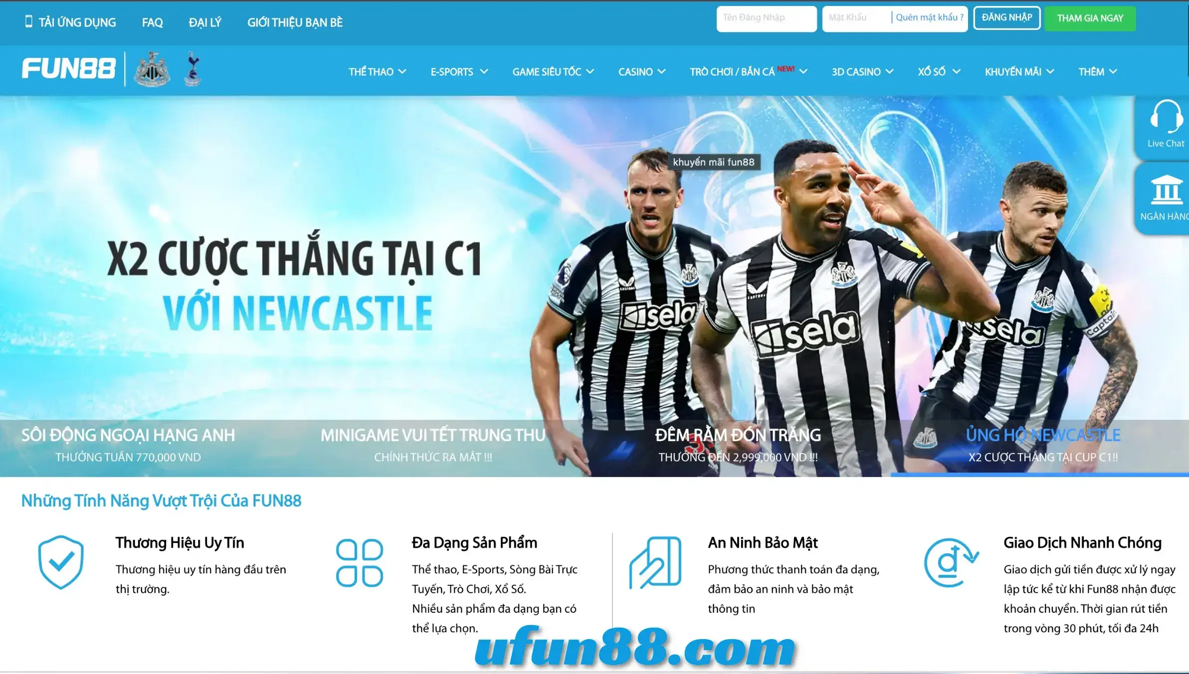 Cập nhật link vào Fun88 mới nhất, không bị chặn
