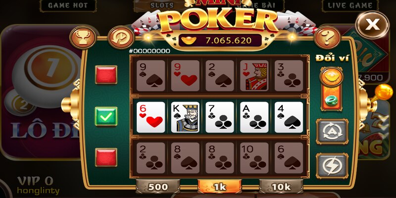 Thủ Thuật Chơi Mini Poker Để Làm Giàu Nhanh Chóng 2 Tổng hợp các thủ thuật chơi mini poker để có thể trở thành cao thủ