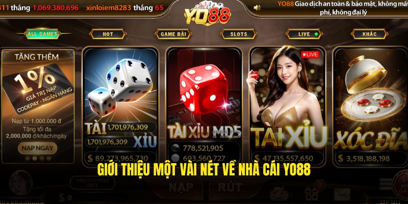 Giới thiệu một vài nét về nhà cái YO88